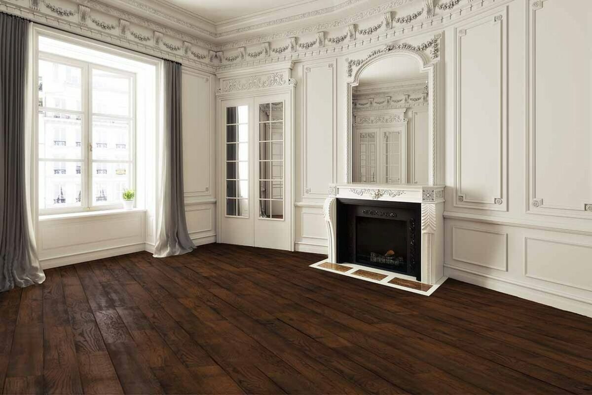 Unique antico medio sbozzato Parquet Salis