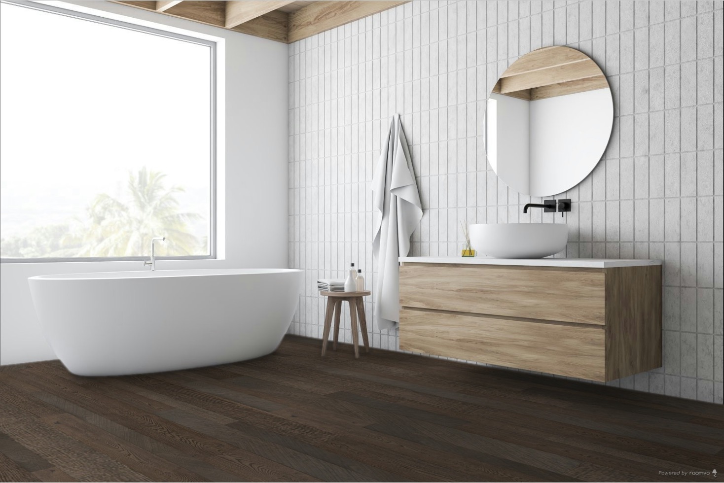 Bagno con Parquet Salis